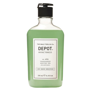 DEPOT no.406 Transparent Shaving Gel 200ml