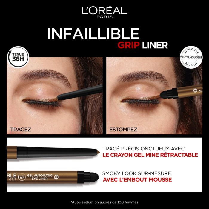 L'Oréal Paris Infaillible Grip Liner Automatique Expresso