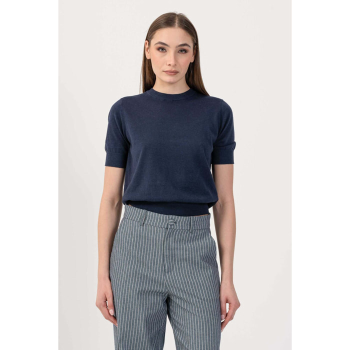 Kocca - Maglia a maniche corte in maglia rasata Donna