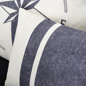 Housse de coussin 100 % coton 50x50 cm Gandía A