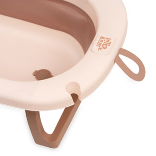 Bañera para Bebé Plegable con Cojín Reductor Ajustable