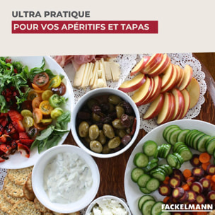 Lot de 6 pics à bigorneaux Fackelmann