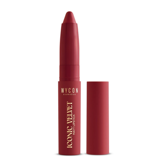 ICONIC VELVET - MATT LIPSTICK Rossetto in chubby dal finish extra matt