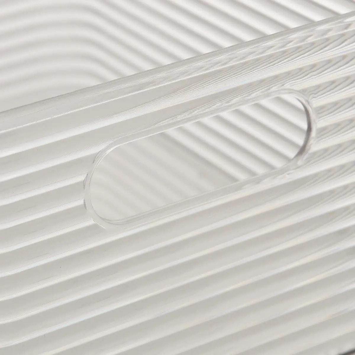 Organiseur Plastor avec poignées 15,2x10,5x22,5cm transparent