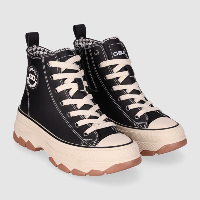 Deportivos - Negro - Tacón: 5 cm