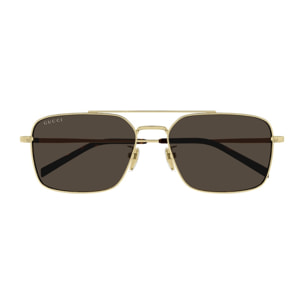 Gafas de Sol Gucci GG1957SA-002 de Metal Hombre 58 mm