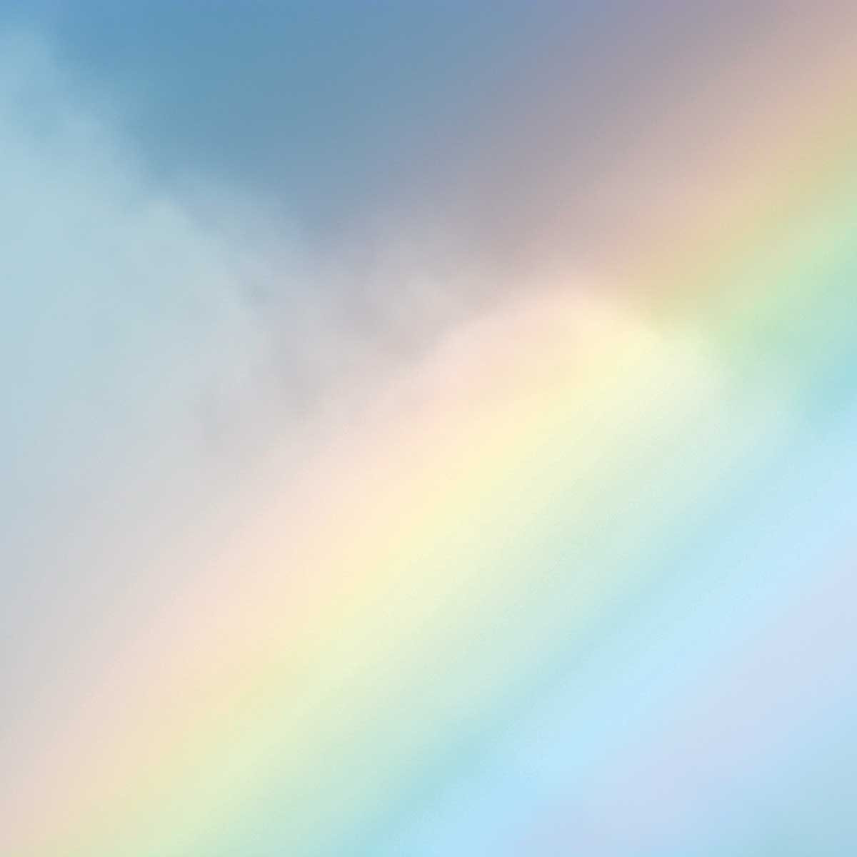 Tableau arc en ciel pastel Tableau plexiglas