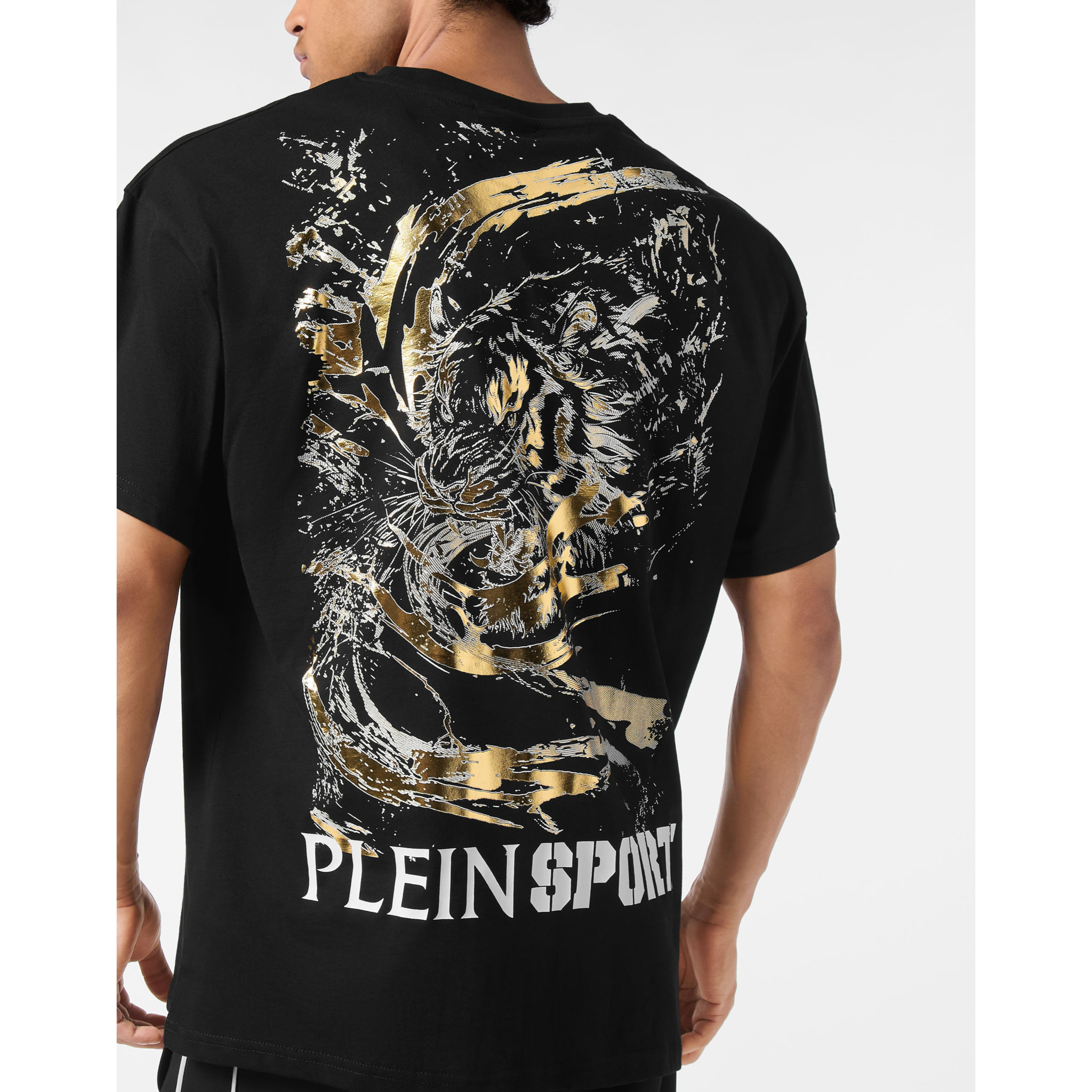 PLEIN SPORT Camiseta Cuello Redondo Ss TIGER
