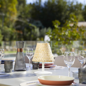 Lampe de table sans fil IBIZA H26CM