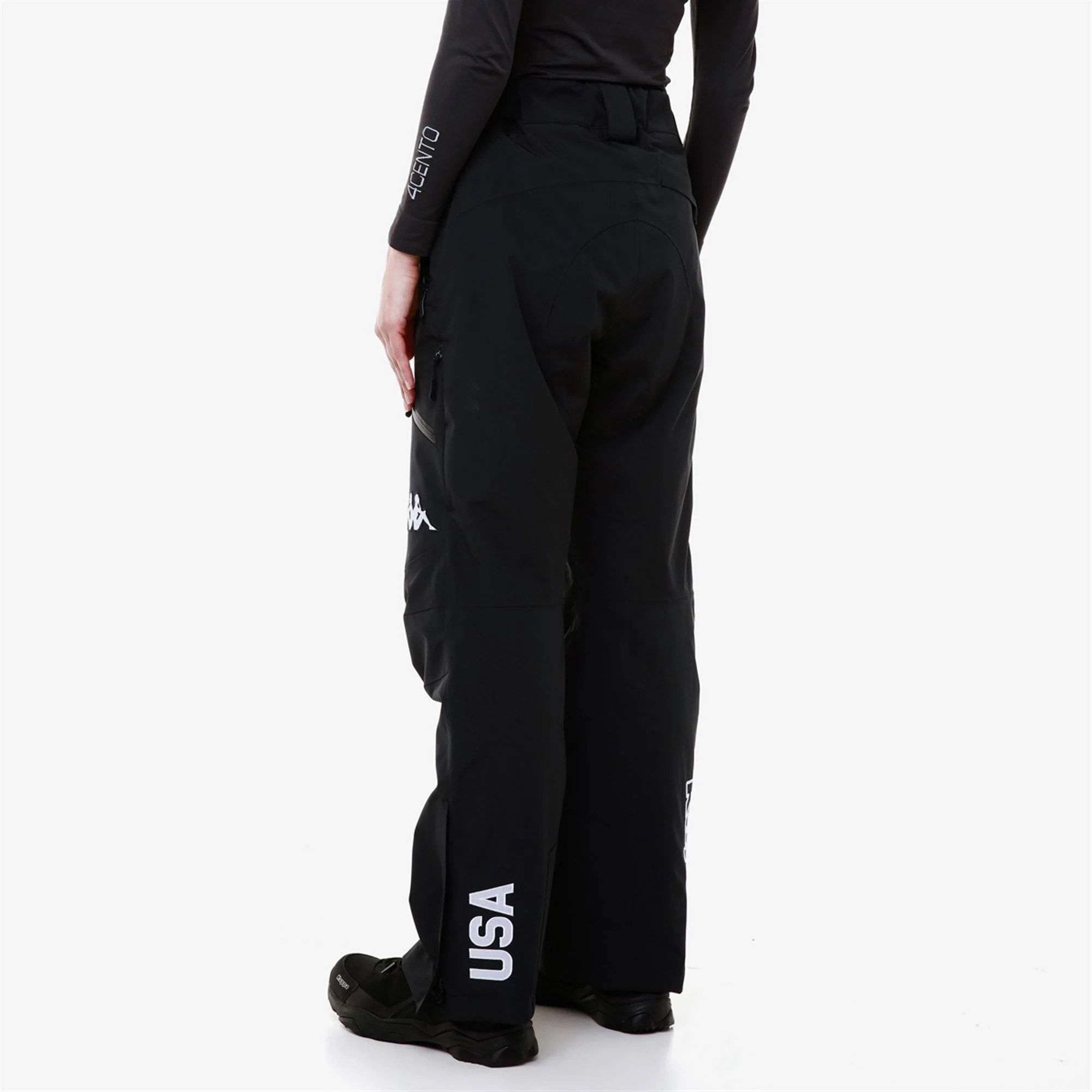 Kappa - Pantaloni Donna Blu - 6Cento 665 Us