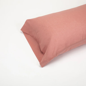 Funda de almohada algodón lisa