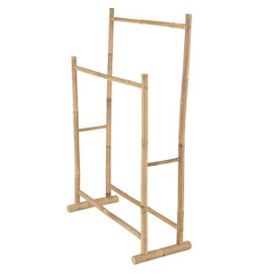 VITAL - Porte-serviettes double portant en bambou