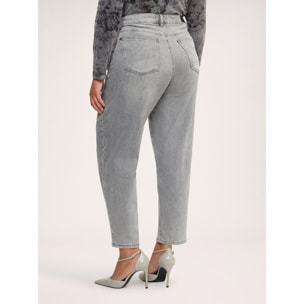 Fiorella Rubino - Jeans Mom Fit lavado gris - Gris
