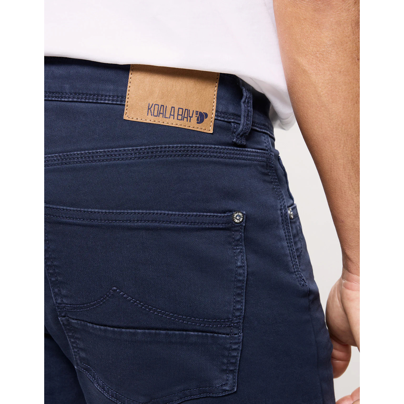 Bermuda Denim Azul Marino - Palm Beach