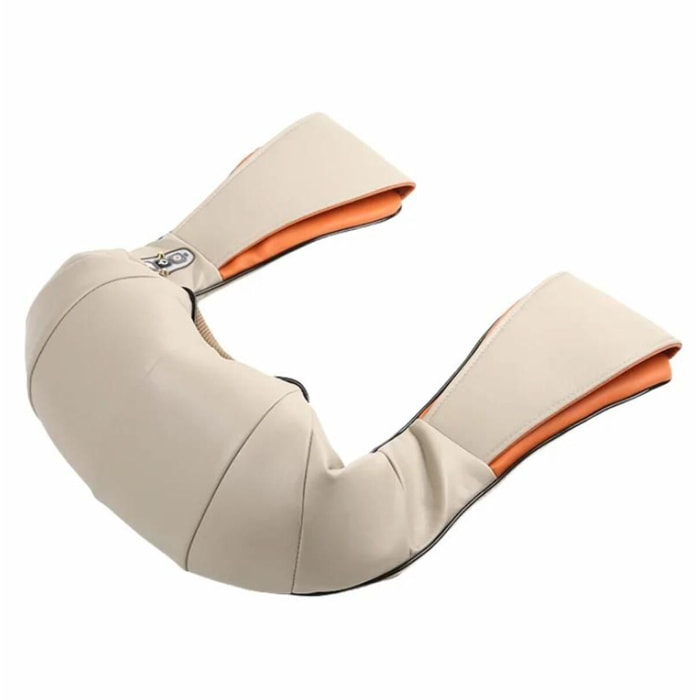 Appareil de massage pour la nuque et épaule Shiatsu Beige Herzberg HGMSG20-BEI