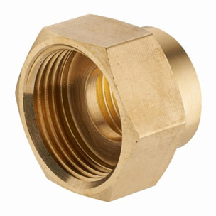 Mamelon laiton double femelle réduit F1' (26x34) NOYON & THIEBAULT - F1/2' (15x21) - 177-2615L1