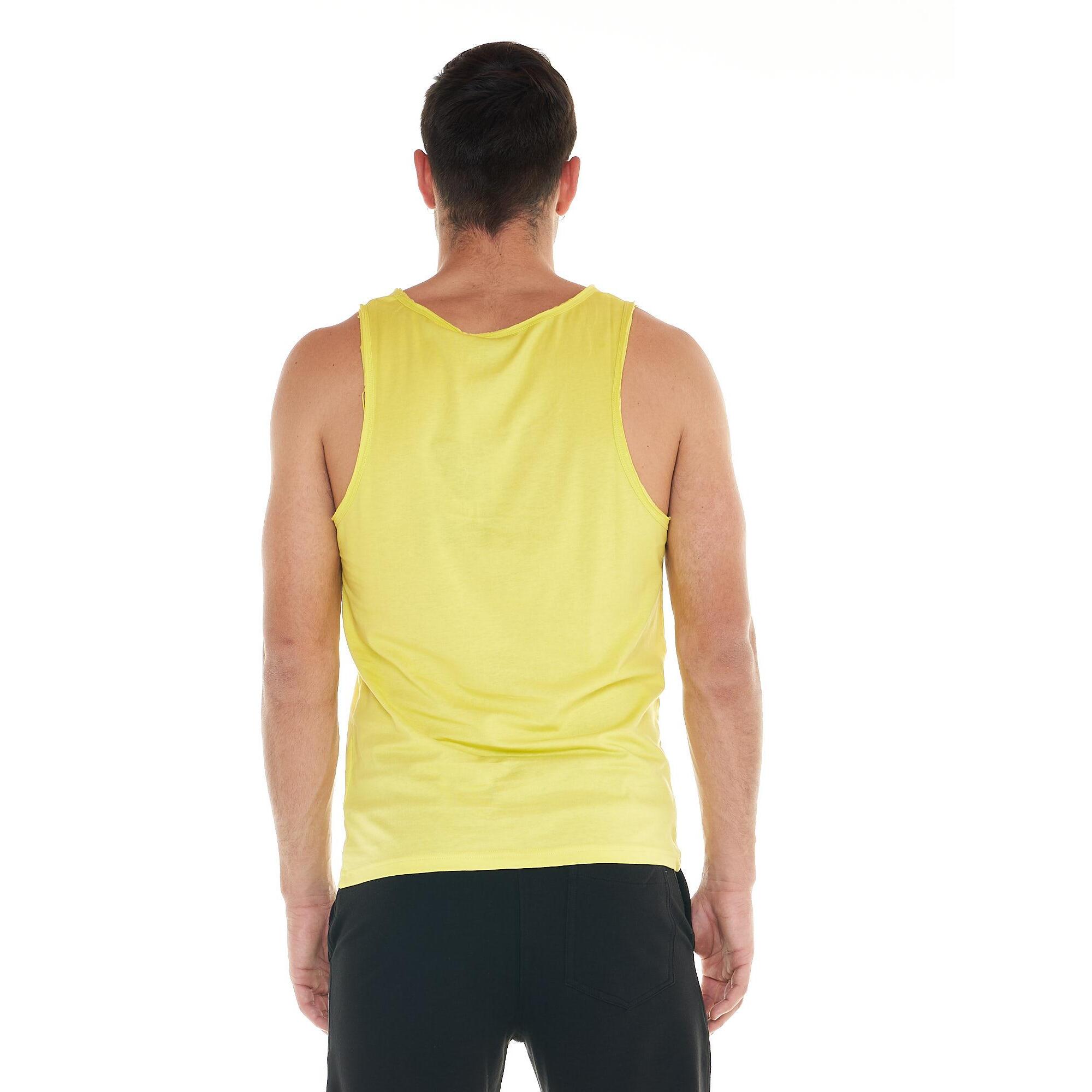 Camiseta de tirantes deportiva para hombre Fluo