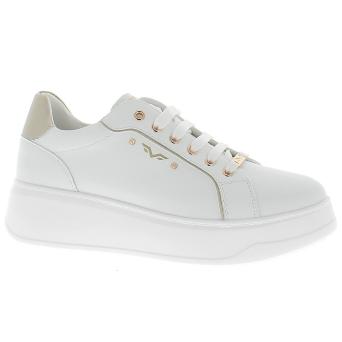 Armata di Mare Scarpe Donna Sneakers Basse con Soletta in Memory Foam AMD S51H31 White
