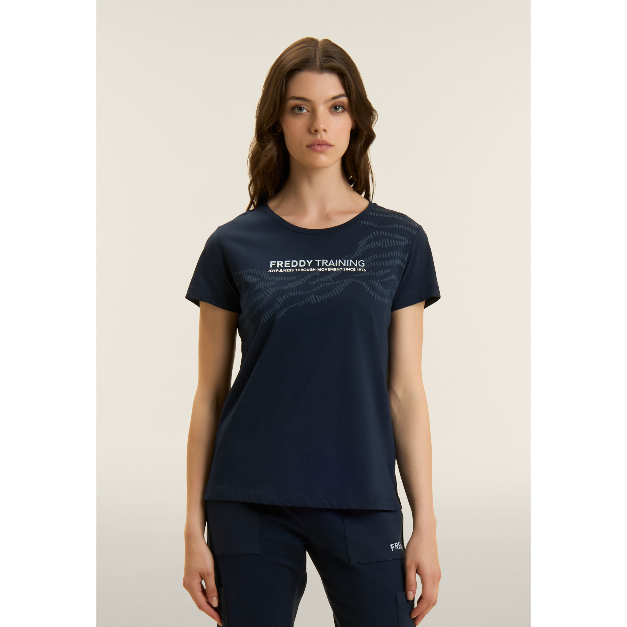 T-shirt “FREDDY TRAINING” con Motivo Grafico