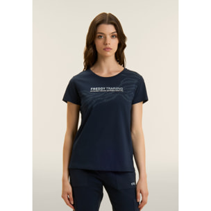 T-shirt “FREDDY TRAINING” con Motivo Grafico