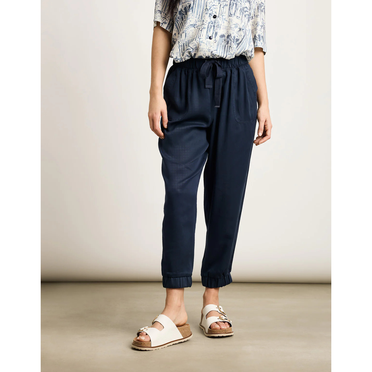 Pantalón Jogger Largo Azul Marino - Axelio