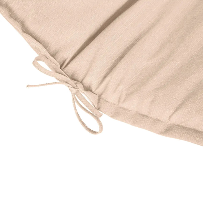 Coussin de transat "Korai" blé 190x60cm en polyester