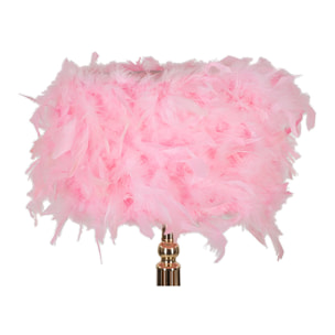 LAMPADA DA TAVOLO TARTY ROSA CM Ø 25X54