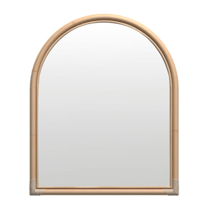 Miroir en rotin naturel - Indra