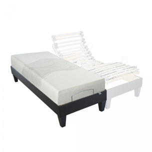 Ensemble Electrique AMIRAL | Matelas + Sommier | 90 x 200 cm