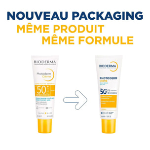 Photoderm - Crème Invisible - Peaux Sensibles -  SPF50+ 40 ml