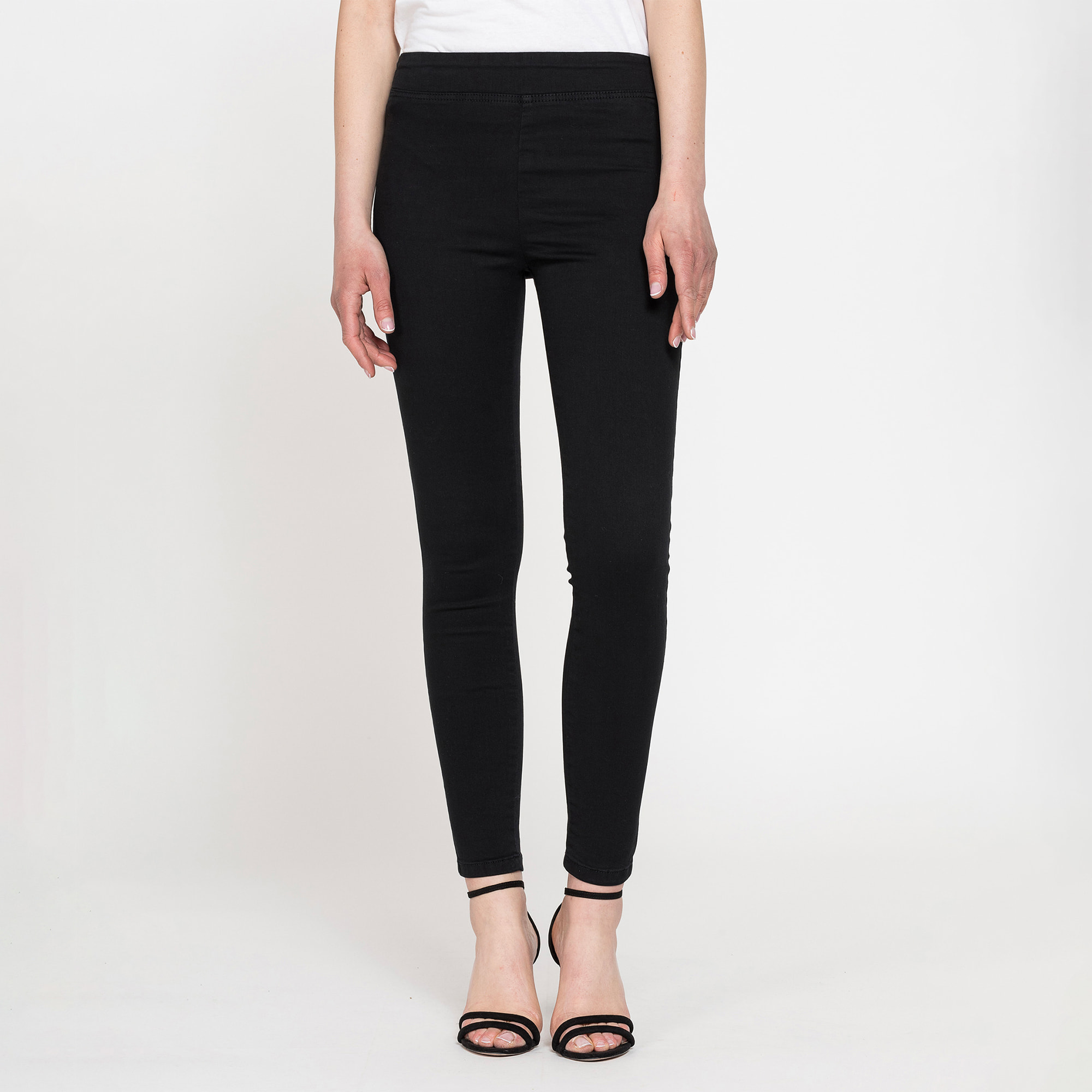 LEGG-JEANS EFFETTO PERFETTO IN GABARDINA SUPER STRETCH 9,3OZ