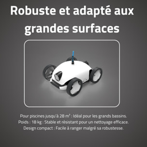 Bestway Robot piscine électrique Falcon+ - nettoyage fond et pentes - 28m² max