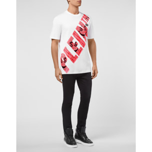 PHILIPP PLEIN T-shirt Round Neck SS Keep $miling