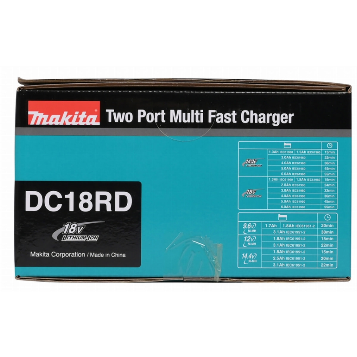Chargeur double rapide 14.4V à 18V - DC18RD - MAKITA - 196933-6