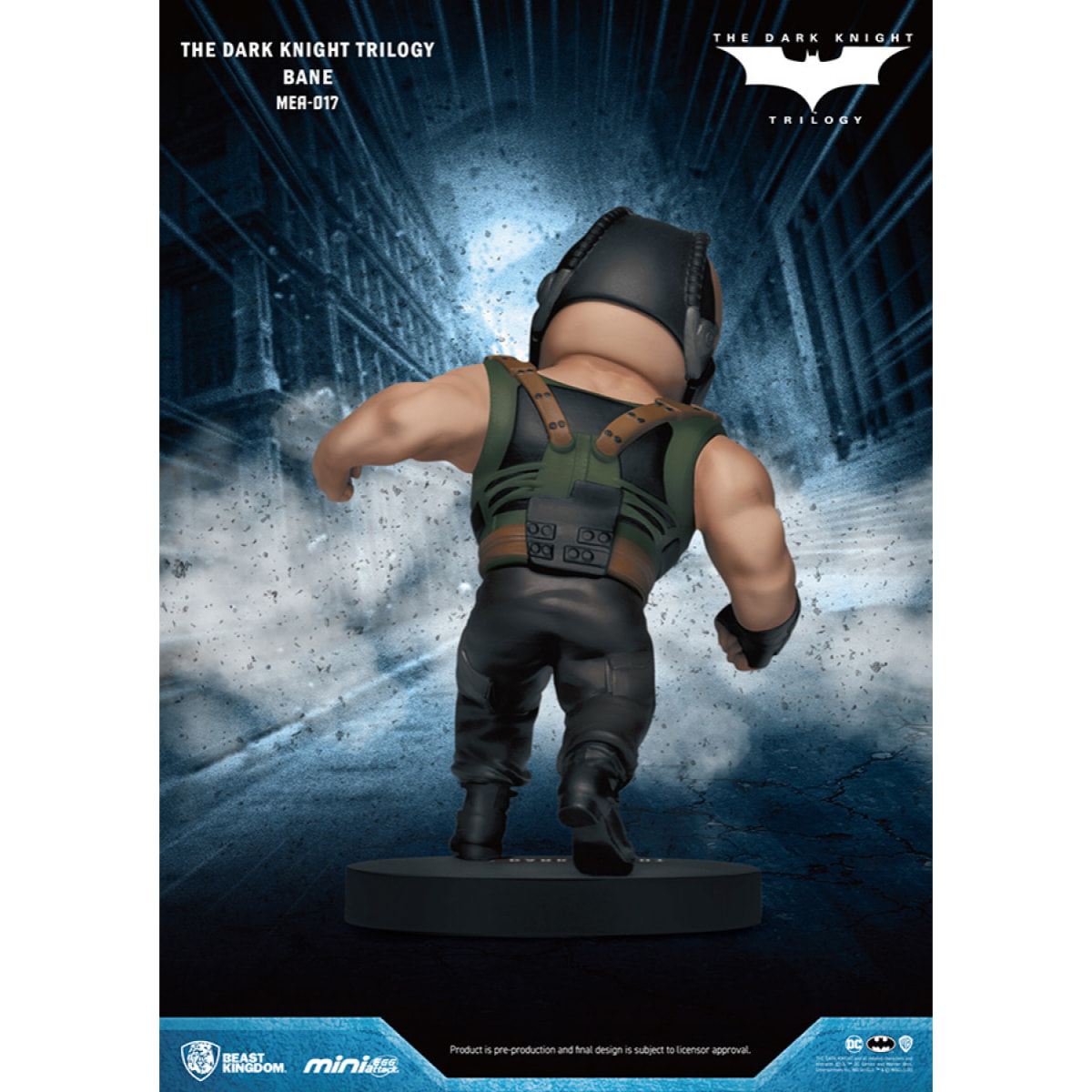 Batman Statua Bane Figura 8 Cm Mini Uova Beast Kingdom