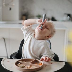 Mushie Pack Dos Cucharas Solid