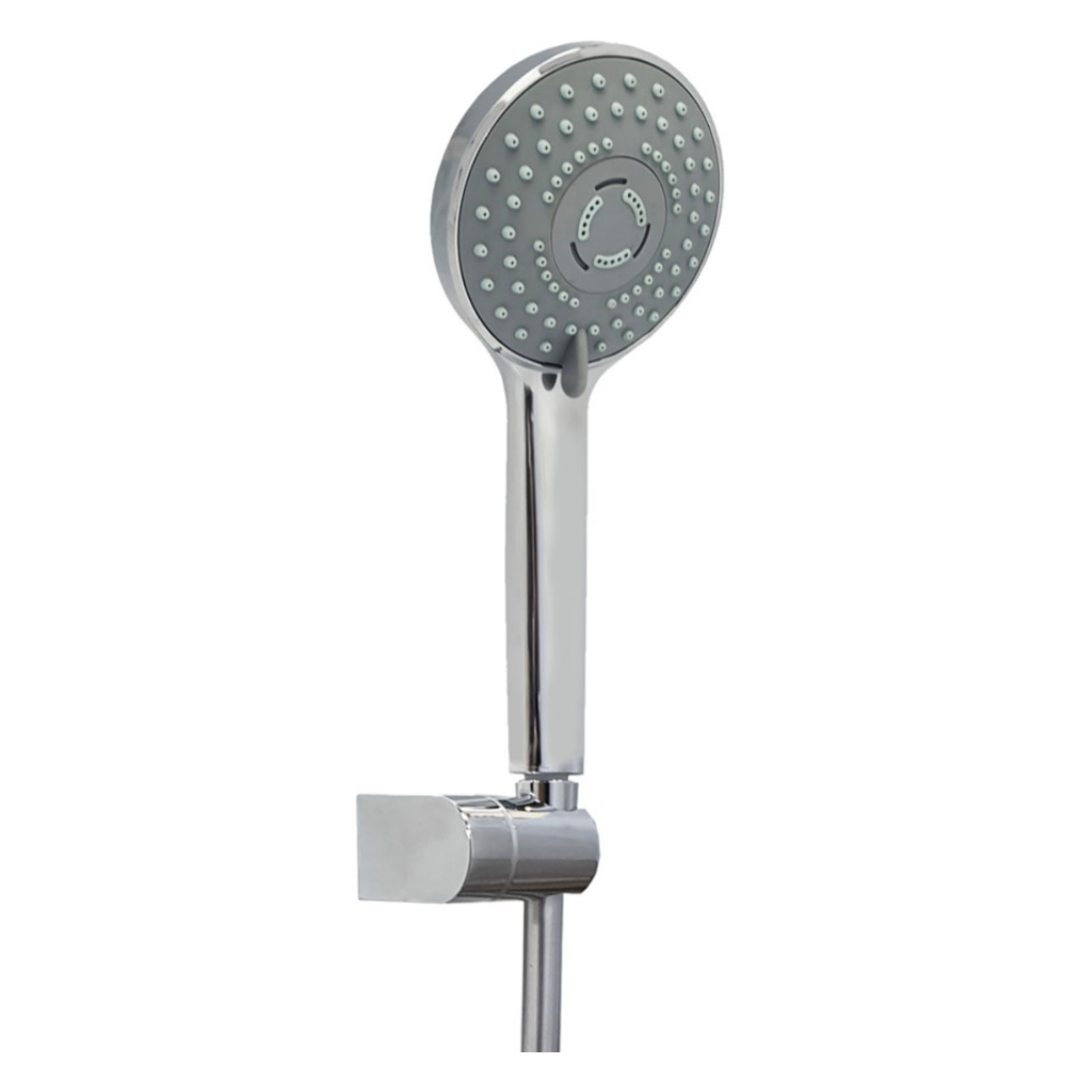 Pommeau de douche + support + flexible PAINI Ruby Rond Chrome