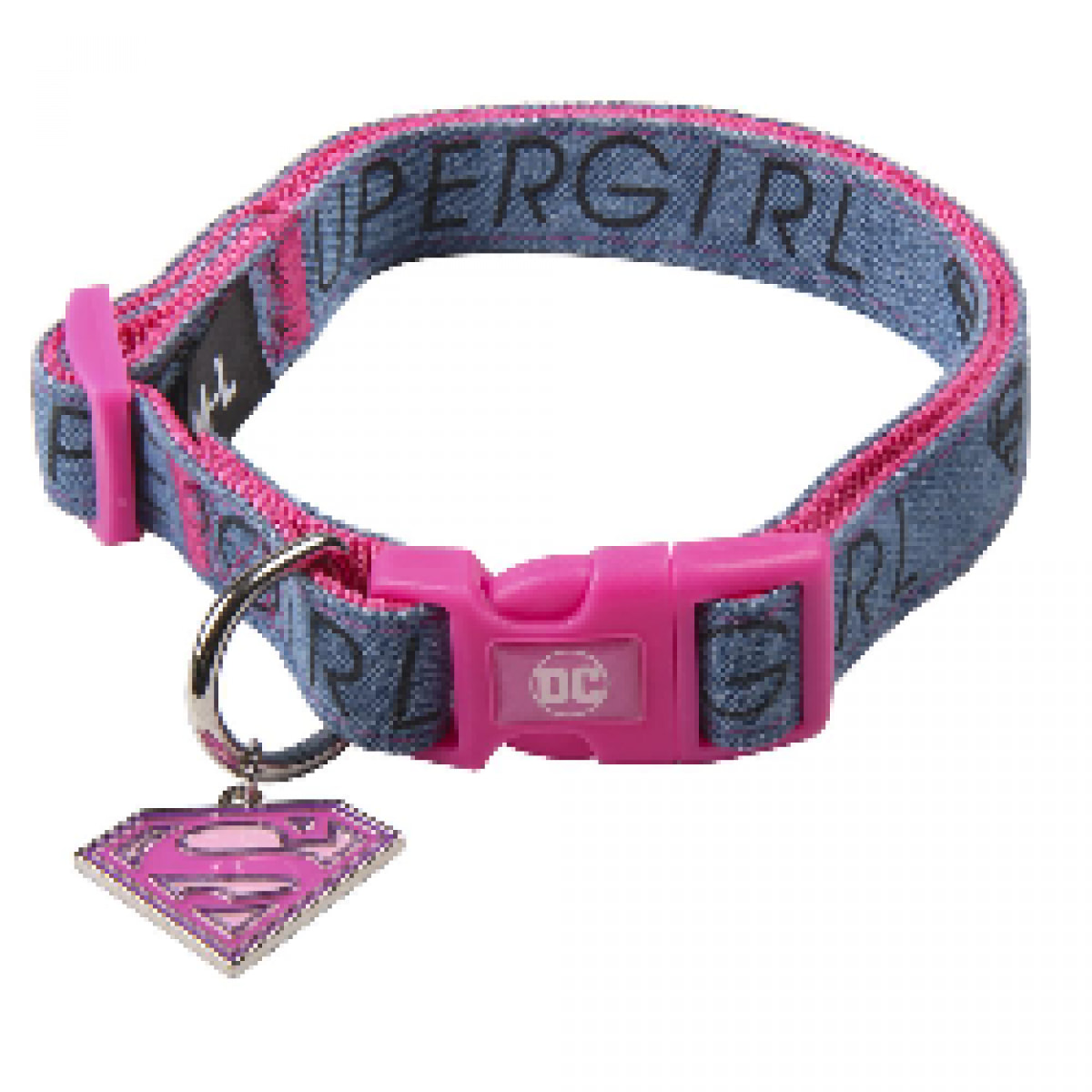 Dc Comics Supergirl Collare per cane XXS/XS For Fun Pets Cerdà