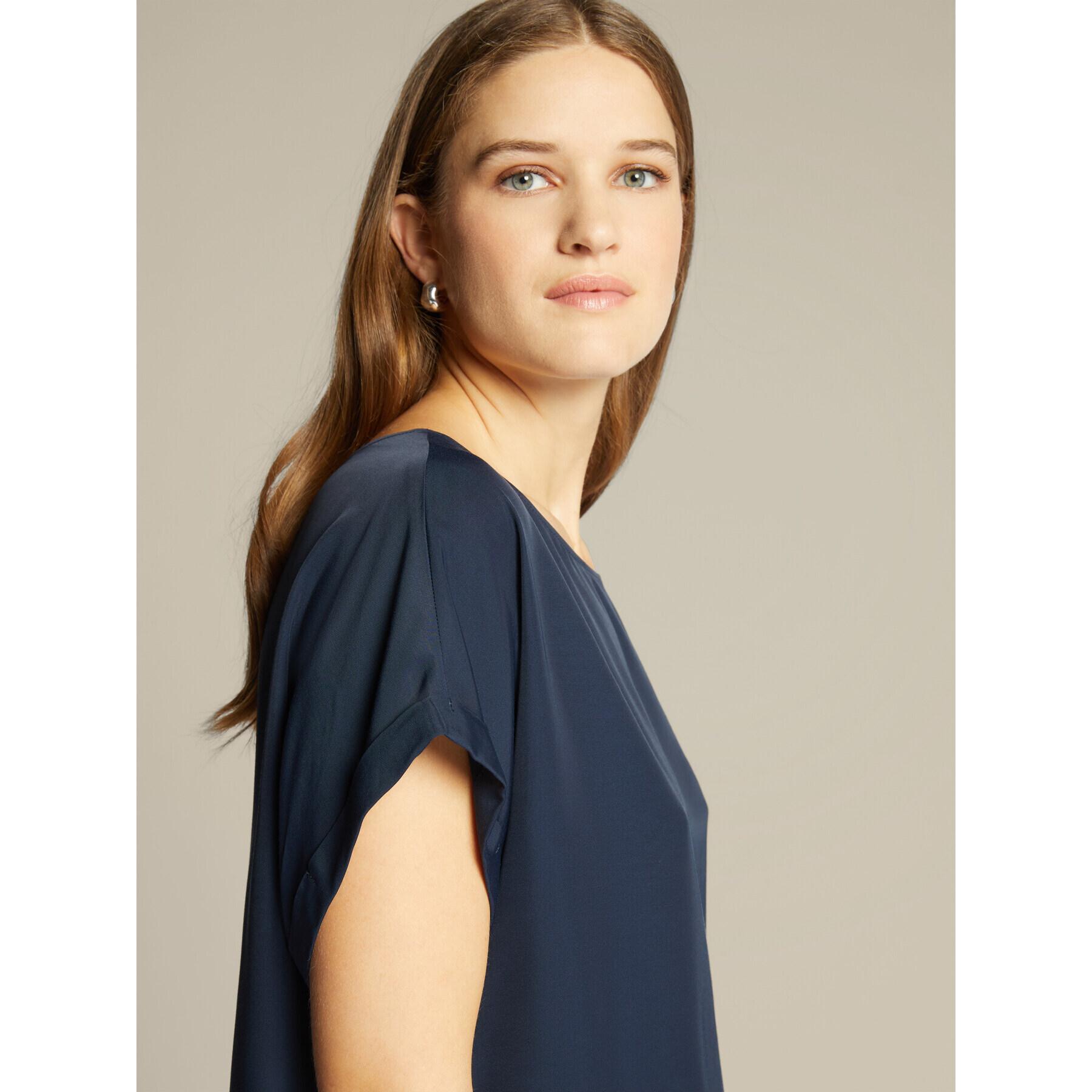 Elena Mirò - Blusa de color liso - Azul