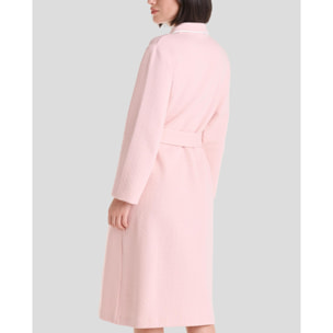 Bata larga mujer punto suave y cómoda