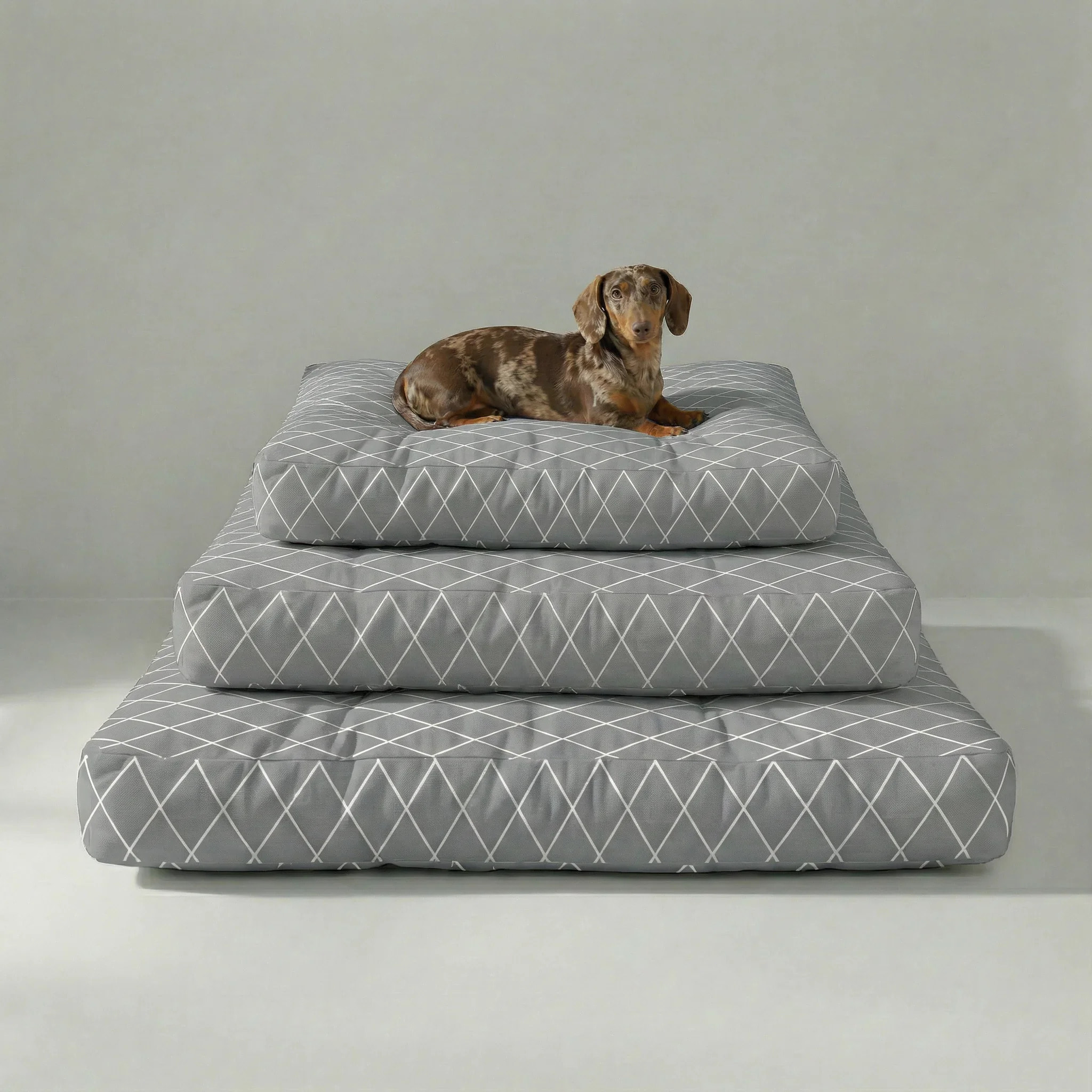 Lit épais et rembourré pour chiens et chats, 100 % coton anti-taches, pour animaux 0120-297