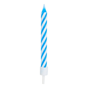 Bougie d'anniversaire multicolores 20 pièces