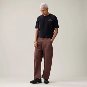 Kappa - Pantalones Hombre Marrón - Authentic Oliver