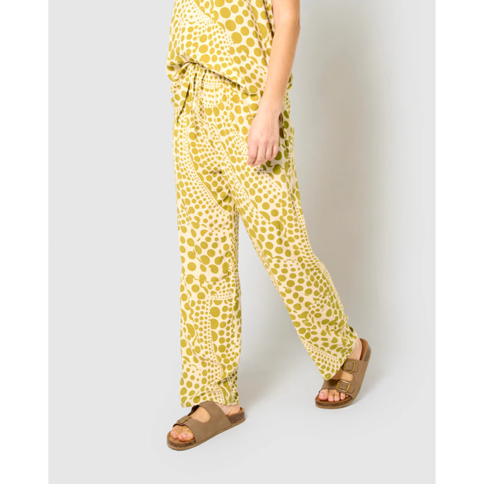 Pantalón viscosa terito limón