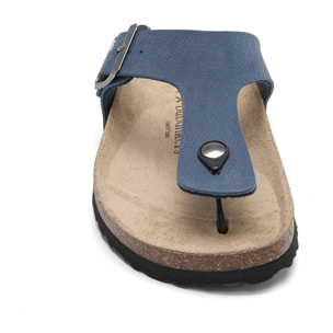 SANDALIA BABUNKERS AZUL