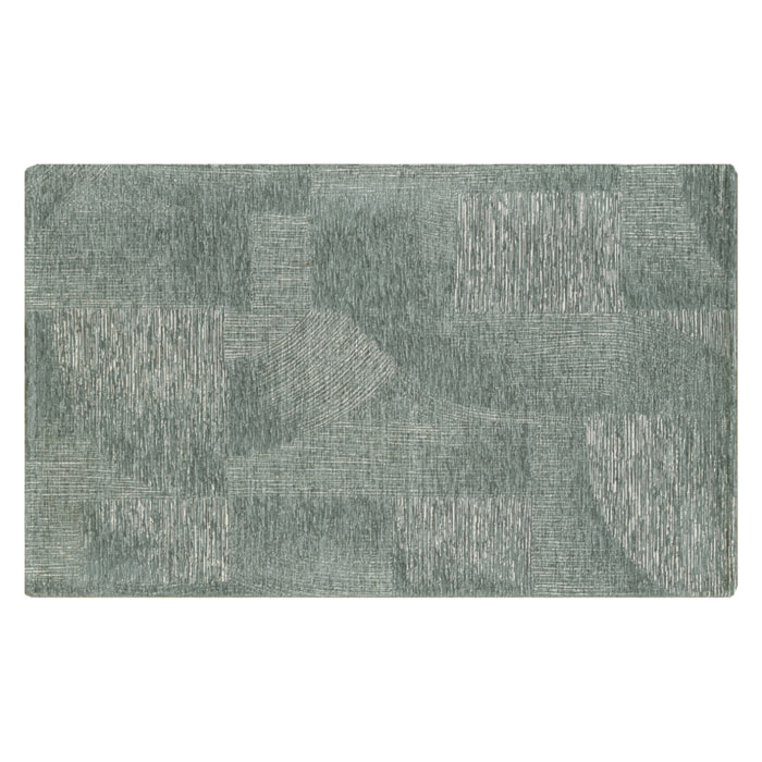 Tappeto Jacquard Ideale Salotto Camera Ingresso Made In Italy Antiscivolo, Lavabile, Morbido Disegno Graffio Grigio By Suardi