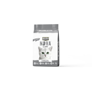 Kit Cat Arena Eco Nova - Charcoal 7 L Arena para gatos