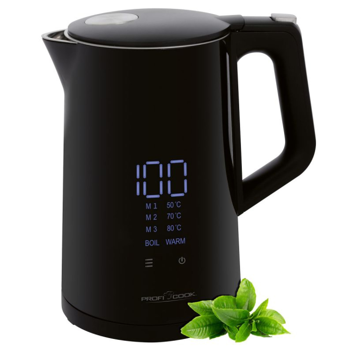 Bouilloire éléctrique avec écran tactile 1,7L Proficook PC-WKS1243