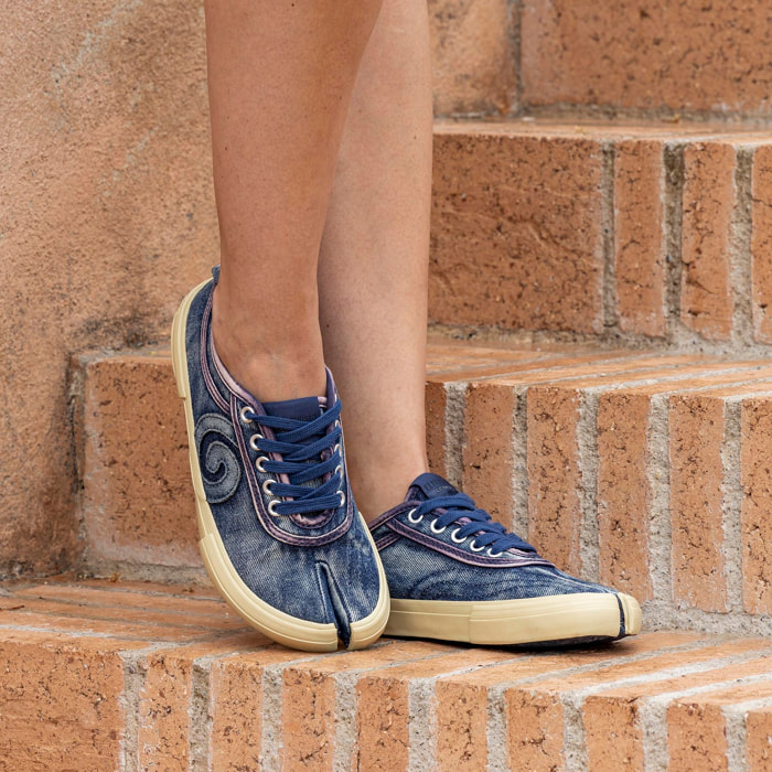 Zapatos N5954 WASHED COTTON BEIG/TEKO color Beig