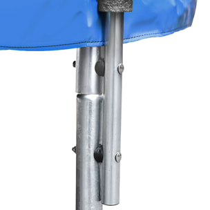 Trampoline réversible avec accessoires -